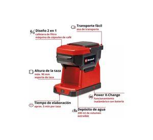 CAFETERA EINHELL TE-CF 18V S/B-C 4609990