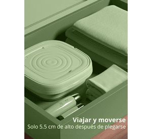 Mini Lavadora Portátil Plegable 6 LItros De Cubo Pequeño