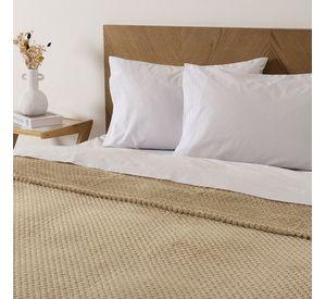 Frazada PopCorn 2 P Beige