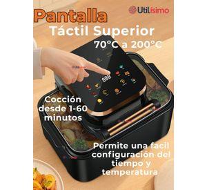 Freidora De aire Ventana De Vidrio 12 Litros 1700W de Potencia
