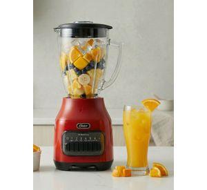 Licuadora Oster® con vaso de vidrio y 6 velocidades más pulso 800 Watts de 1,5Litros