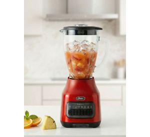 Licuadora Oster® con vaso de vidrio y 6 velocidades más pulso 800 Watts de 1,5Litros