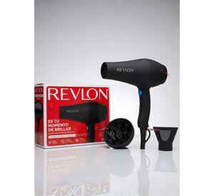 Secador De Cabello Revlon Smooth Brilliance 1875W de Potencia Color Negro