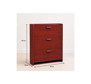 Zapatero wood 3 niveles
