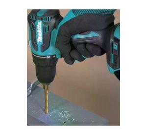TALADRO PERCUTOR ATORNILLADOR MAKITA DHP490RFX2 13MM BL 18V