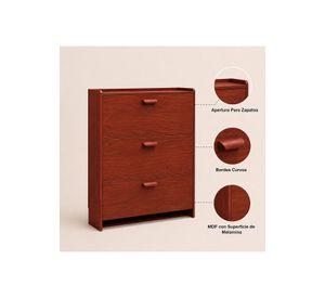 Zapatero wood 3 niveles