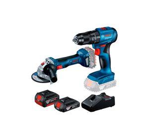 PACK BOSCH TALADRO PERCUTOR GSB 185+ESMERIL ANGULAR GWS 180