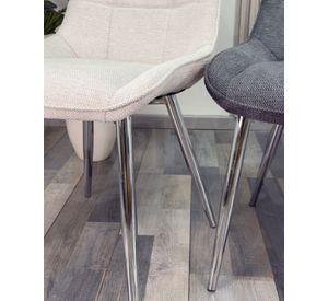 PACK 4 SILLAS PARA COMEDOR BASE PLATEADA MERICHAIR