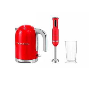 Kit Thorben Hervidor Minipimmer Retro Style Red