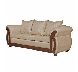 Sofá 3 Cuerpos Isidora Beige