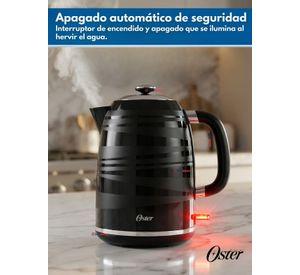 Hervidor eléctrico Oster® Capacidad de 1.7 lt BVSTKT4177B Versión 2026