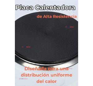 Cocina Eléctrica Portátil 1 Plato 1000W de Potencia