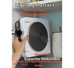 Cocina Eléctrica Portátil 1 Plato 1000W de Potencia