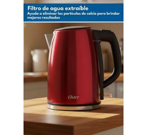 Hervidor eléctrico Oster® acero inoxidable 1.7 lt BVSTKT673CR