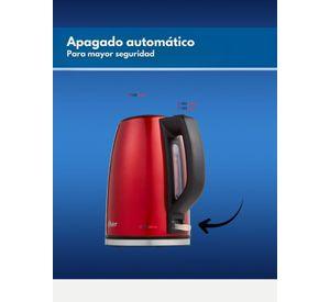 Hervidor eléctrico Oster® acero inoxidable 1.7 lt BVSTKT673CR