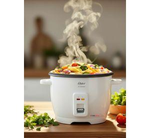 Arrocera Oster Capacidad de 7 Tazas, con DiamondForce, CKSTRCB7DFWHT