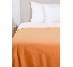 Frazada Polar-Sherpa Lisa 2 P Naranjo
