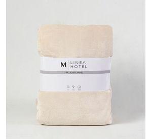 Frazada Flannel Hotel 1 P Crudo