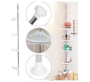 Organizador Esquinero Ducha Baño Multiuso 4 Pisos Ajustable