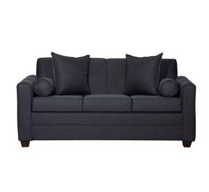SOFA TRES CUERPOS LULU NEGRO LINO