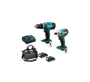 Kit Makita Dlx2336syx Taladro Percutor+ Atornillador Impacto