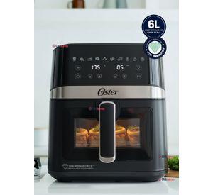 Oster® Freidora de Aire Digital,Recubrimiento DiamondForce, 6L de Capacidad,10 Programas Automáticos