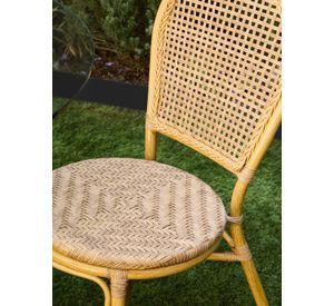Set de 2 Silla Exterior Relan Kina Ratán Jardín y Terraza