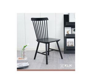 Pack de 2 Sillas Windsor Madera - Negra