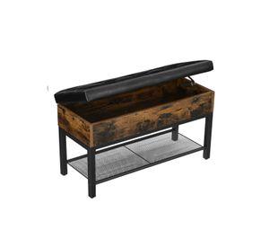 BANCO BAUL INDUSTRIAL CON ASIENTO ACOLCHADO