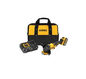ESMERIL ANGULAR DEWALT DCG418T1 4 1/2 60v+1BAT  6.0AH+CARG