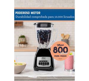 Licuadora Oster® de 2 velocidades más pulso y vaso de vidrio BLSTKAGBPB