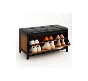 Banco Zapatero Industrial con Asiento Acolchado
