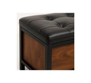 Banco Zapatero Industrial con Asiento Acolchado