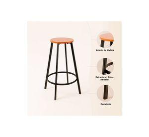 Pack de 2 Pisos taburete de bar elipse industrial