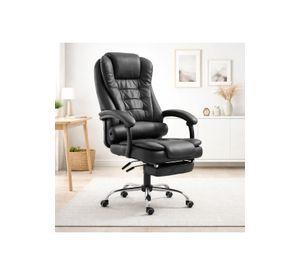 Silla ejecutiva masajeadora negra