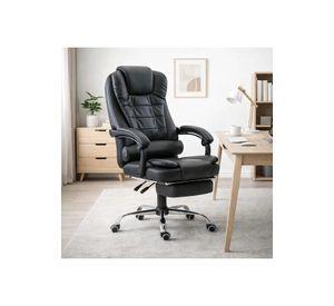 Silla ejecutiva masajeadora negra