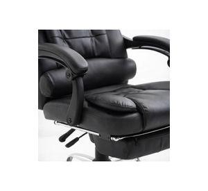 Silla ejecutiva masajeadora negra