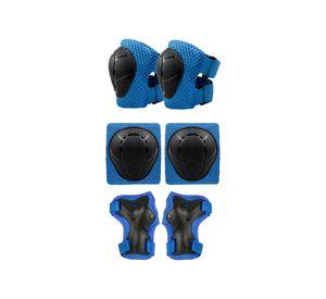 Pack Rodilleras Coderas y Muñequeras - Azul