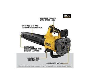 SOPLADOR DEWALT 20V MAX XR BRUSHLESS S/B-C DCBL722