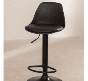 TABURETE DE BAR ALTURA REGULABLE ELEGANTE MOBY