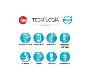 TERMO ELECTRICO COLGAR RHEEM 80 LTS