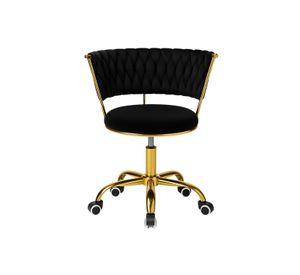 SILLA ESCRITORIO QUEEN LITE DORADA