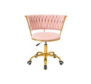 SILLA ESCRITORIO QUEEN LITE DORADA