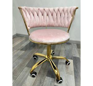 SILLA ESCRITORIO QUEEN LITE DORADA