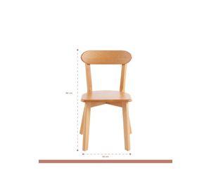 Comedor de Vidrio Cross 140x90cm + 6 Sillas Fresno de Madera