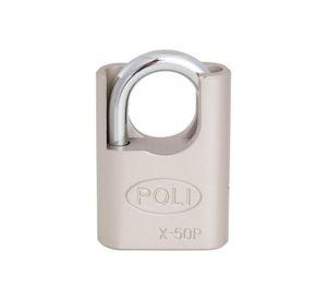 CANDADO POLI X 50P MM C/HOMBRO NIQUEL