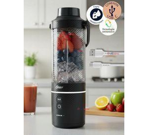 Oster Licuadora Portátil, GoMAX, Capacidad 590 ml, para Smoothies, Negro, BLSTGFP-B20-000