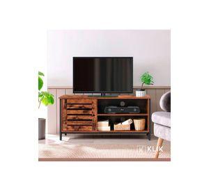 Rack de TV Rustik Madera Oscura Walnut