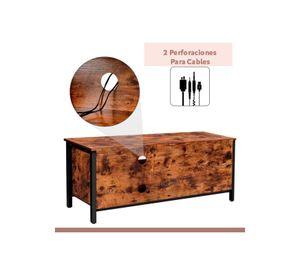 Rack de TV Rustik Madera Oscura Walnut