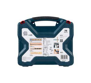 MALETÍN X-LINE 70 UN. BROC/PTAS AZUL BOSCH